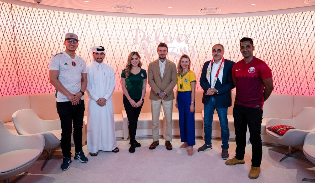 Fan Leaders with David Beckham